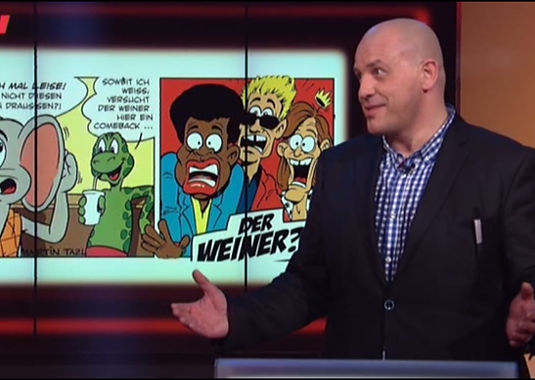 Martin Tazl in der WDR-TV-Show "Das NRW-Duell"