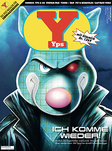 YPS als Terminator, Titelbild von Martin Tazl