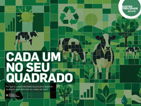 Cada um no seu quadrado - Por que a sustentabilidade da pecuária depende de papéis bem definidos na cadeia do leite
