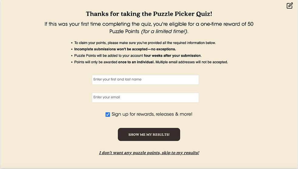 StumpCraft's Email Capture Page 