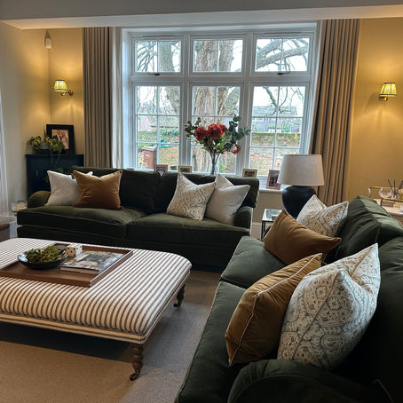 Transforming a Living Room with a Neutral Palette and a Pop of Colour