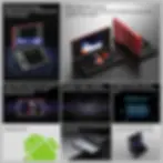 Miniatura: ANBERNIC RG DS Game Console Flip 4" IPS