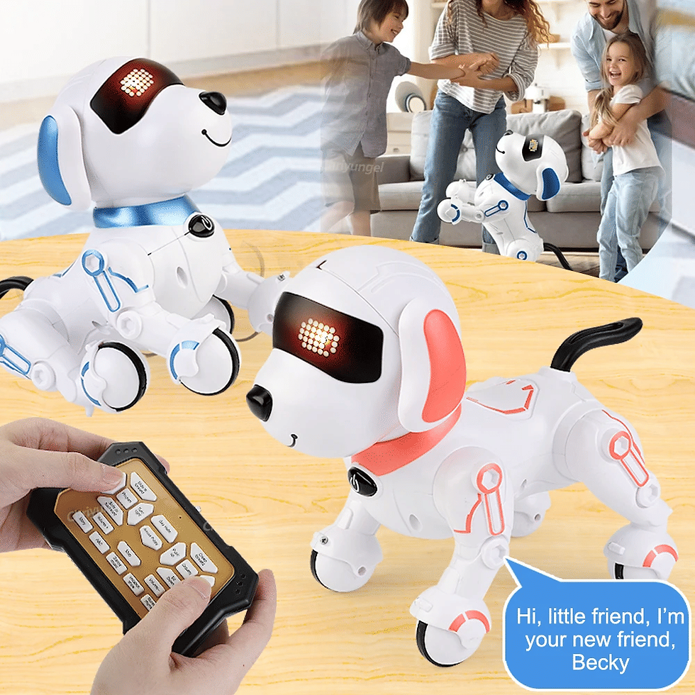 Miniatura: Robô Cachorro com Controle Remoto