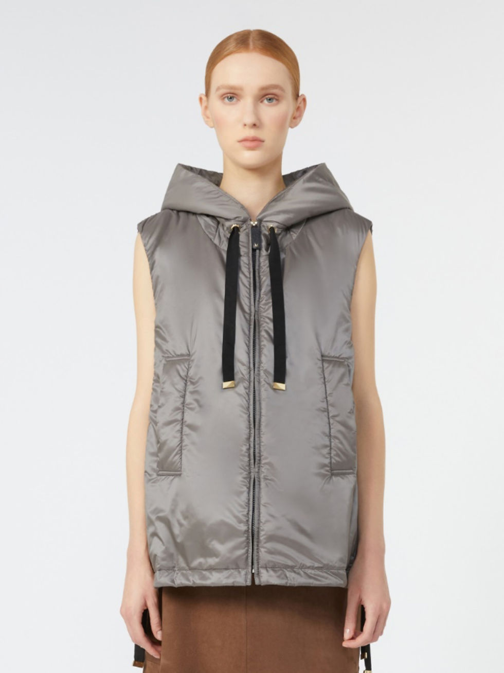 Miniature : Veste à capuche sans manches imperméable