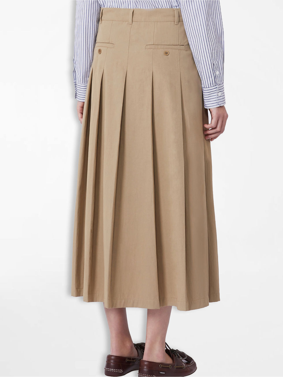 Miniature : Jupe en gabardine lavée MAX MARA