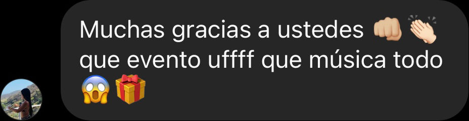 comentario positivo groodtaste