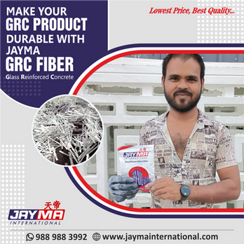 GRC PANELS, GRC FIBER, PRECAST Materials, Crack resistant Fiber etc