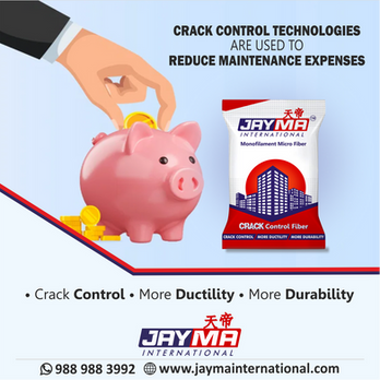 Crack control, reduce in maintainance expense, crack control , add more ductility and more durability to walls