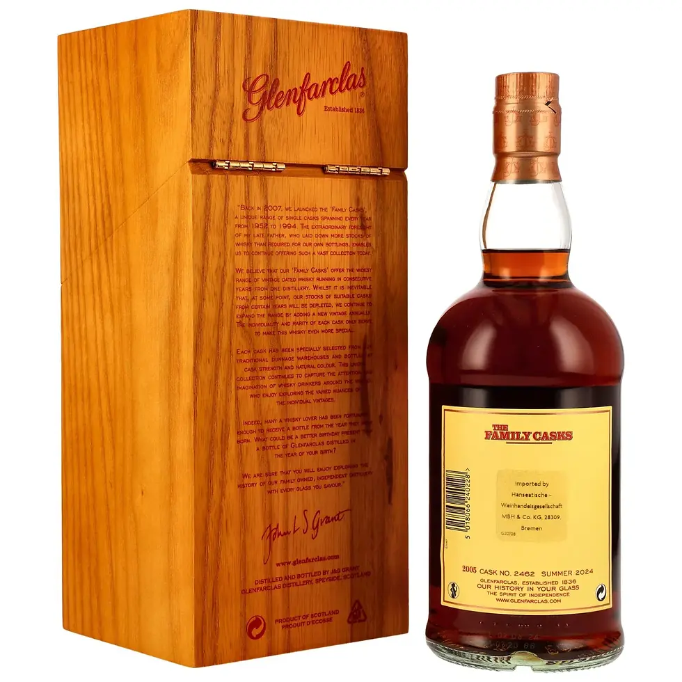 Miniaturbild: Glenfarclas 2005/2024 Family Single Sherry Cask