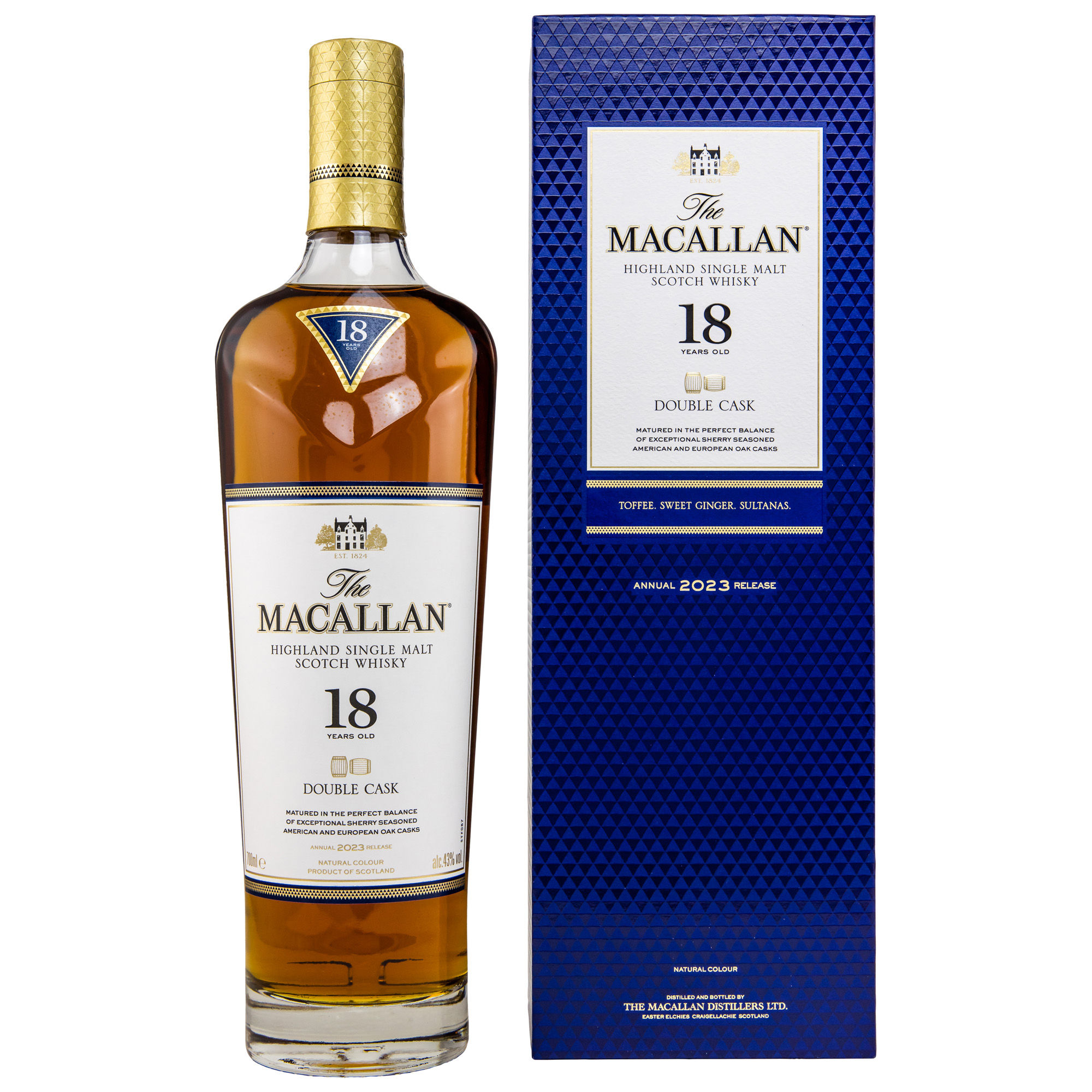 Macallan Double Cask 2023, 18 Jahre