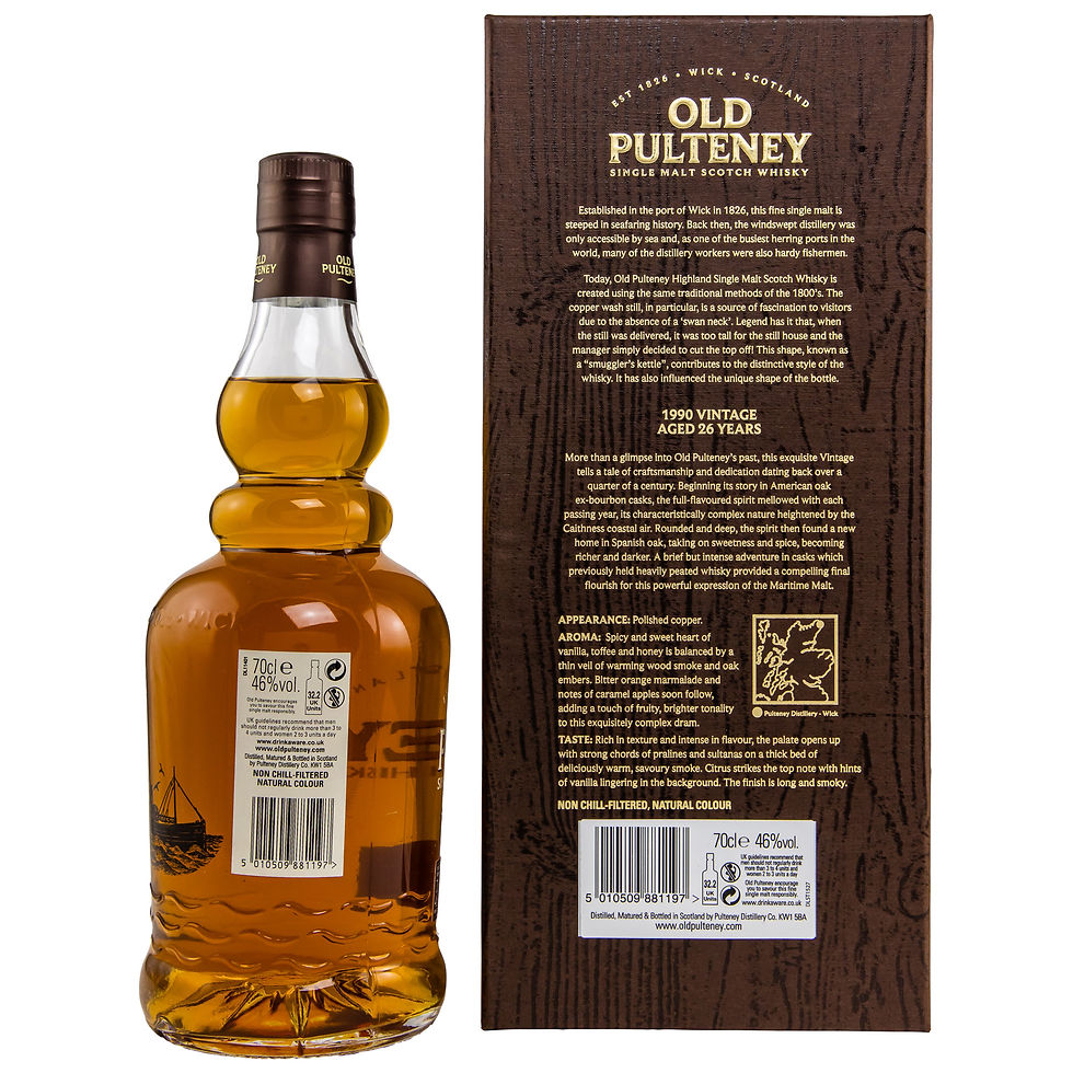 Miniaturbild: Old Pulteney 1990 Vintage, 26 Jahre, limitiert