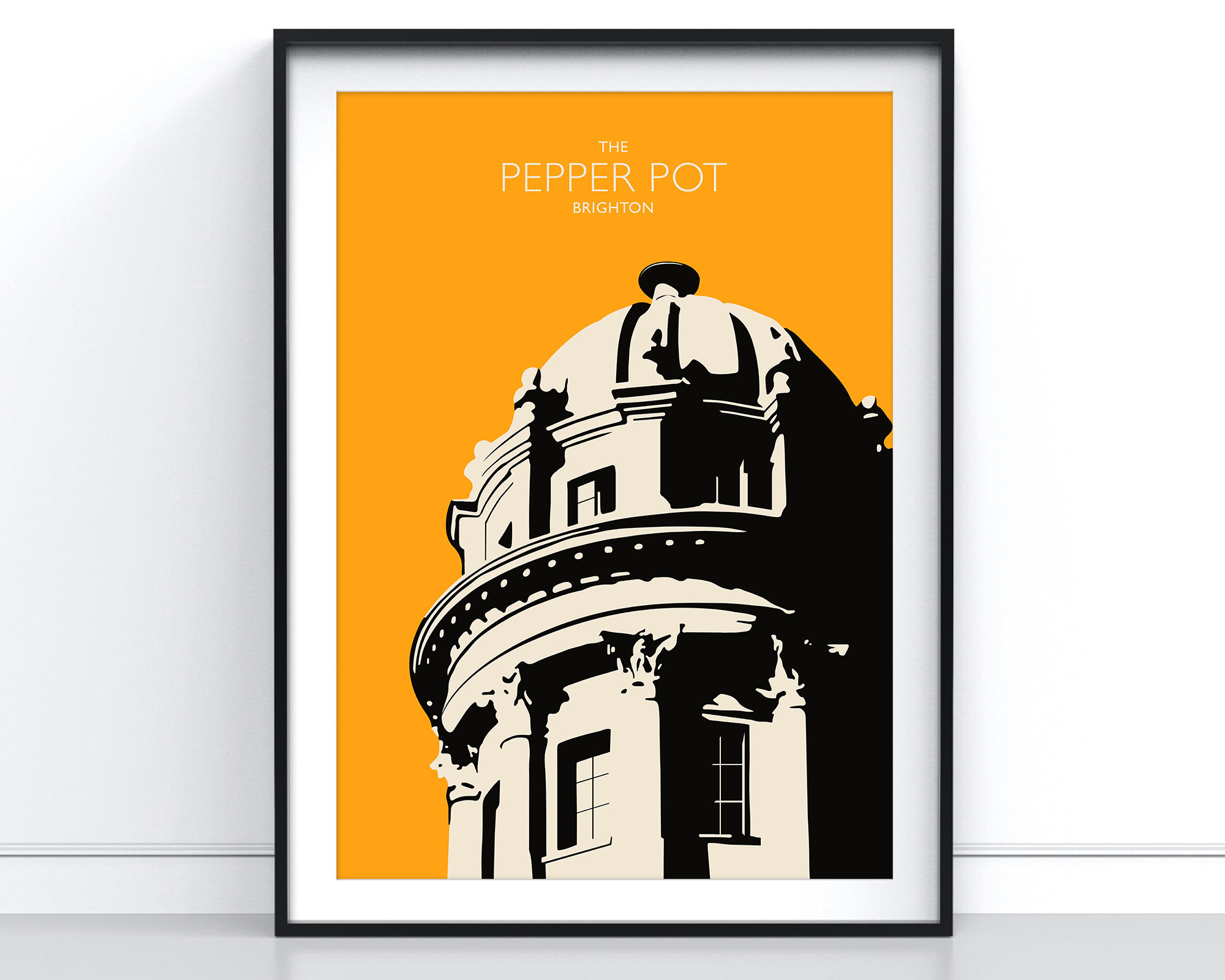 Pepper Pot Brighton Queens Park Poster
