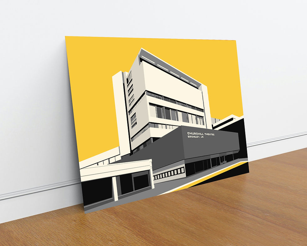 Thumbnail: Churchill Theatre Bromley Poster