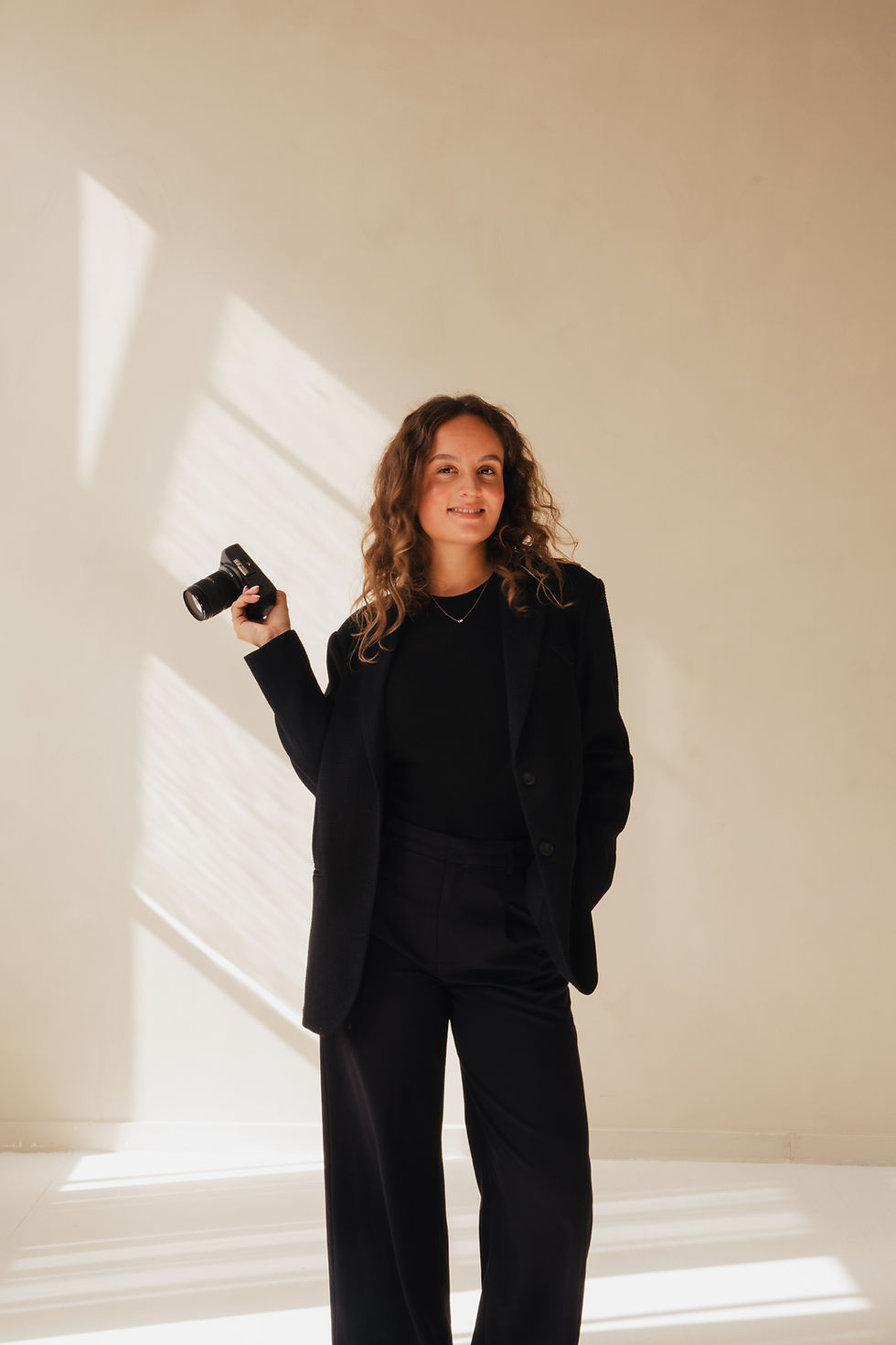 Portretfoto fotograaf die fotografie doet