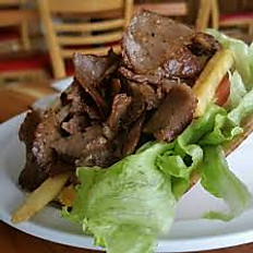 Sauteed Gyro Platter