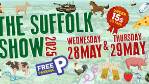 Banner for the Suffolk Show 2025