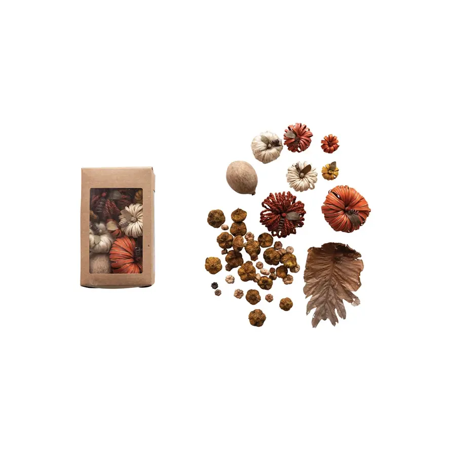 Dried Natural Pumpkin Shaped Mix