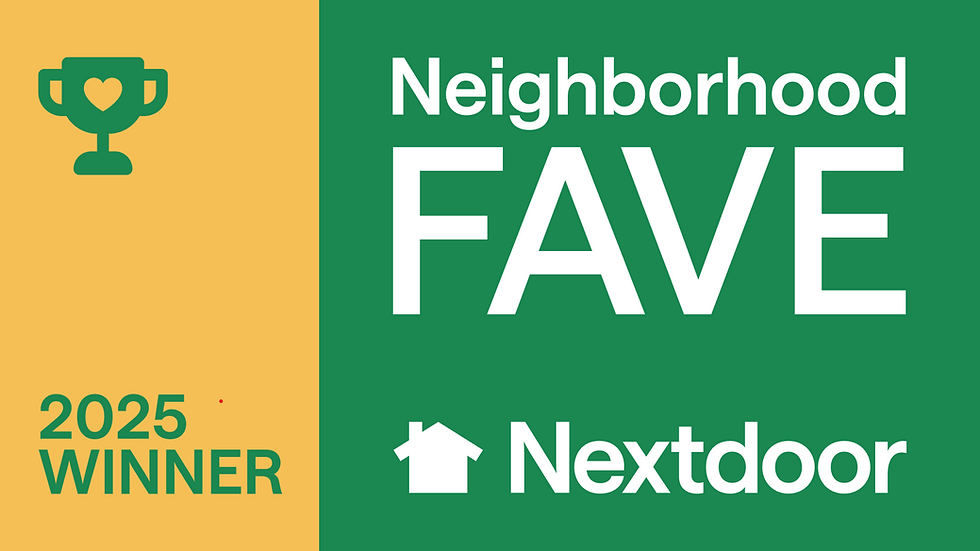 Nextdoor Neighborhood favorite award for SAL Tree Service
