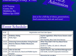 Save the Date: Saratoga County Horse Symposium