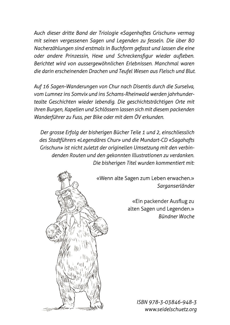Miniaturbild: Sagenhaftes Grischun 3. Sagen-Wanderführer