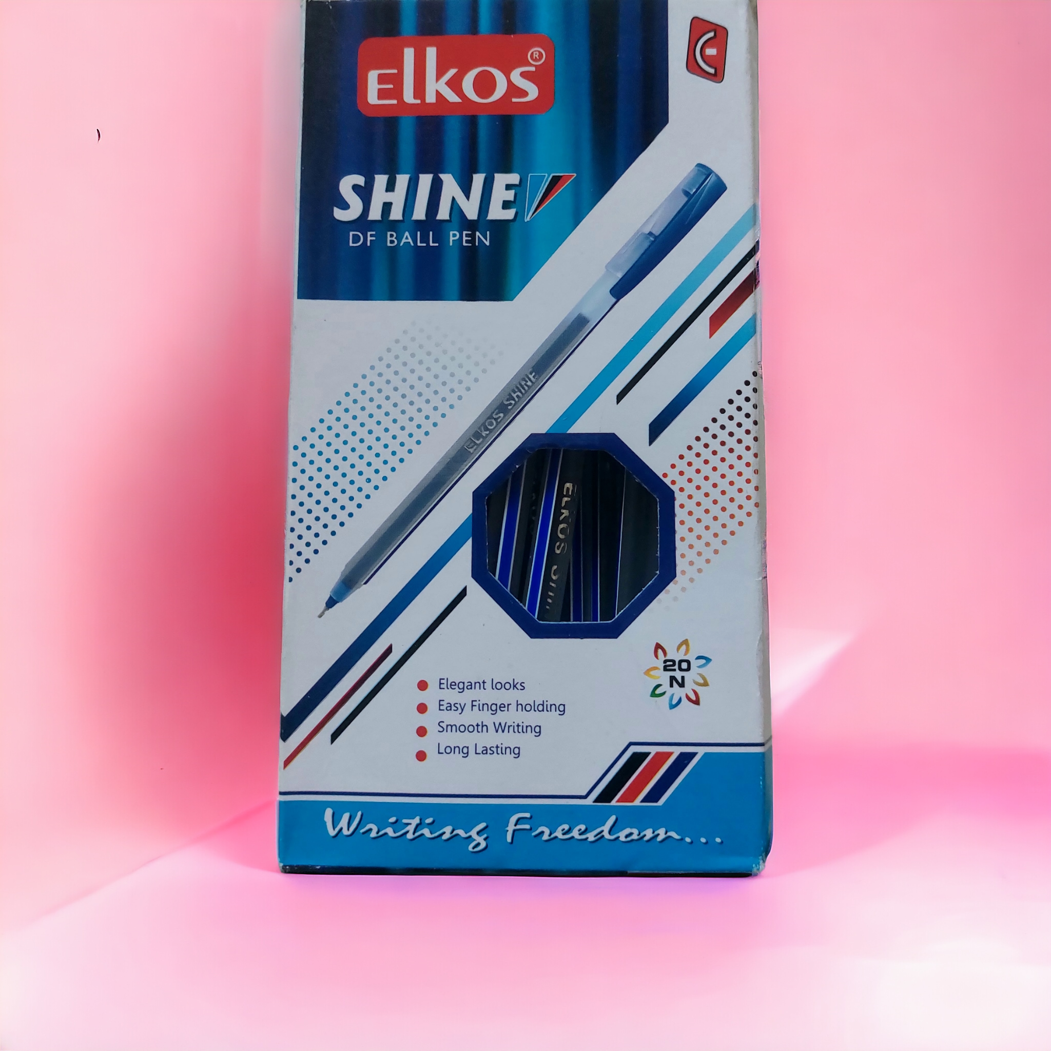 Elkos Shine DF Ball Pen (Set of 5)