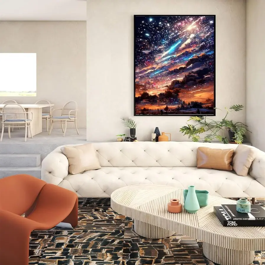 Miniature : 16x20 pouces Aurore céleste