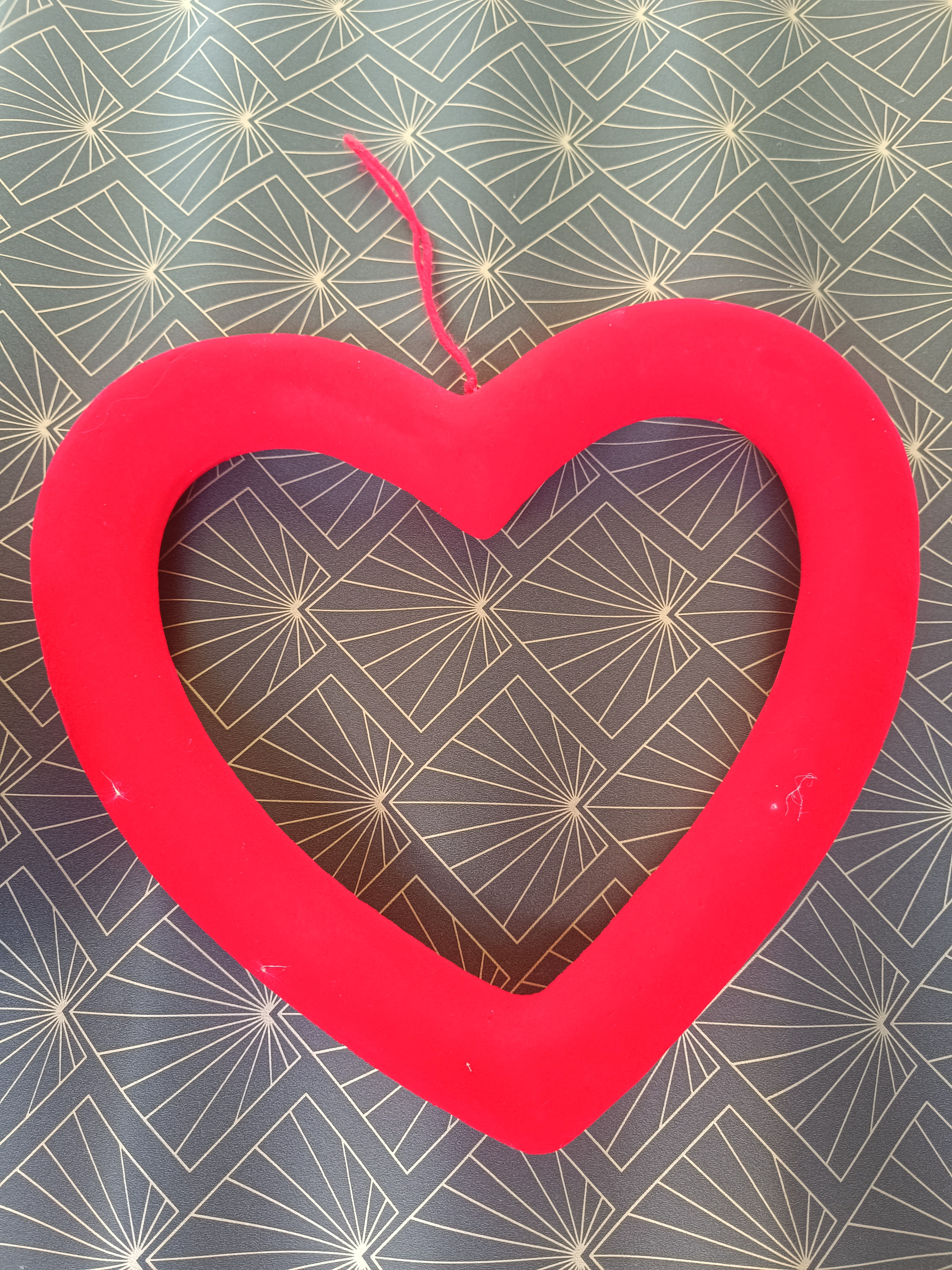 Lot de 5 coeurs déco en polystyrène 