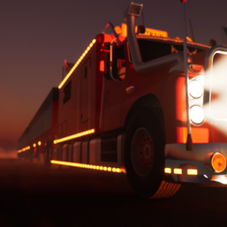 incREDible night roadtrain