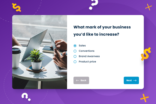 Quizell Product Quiz & Form banner