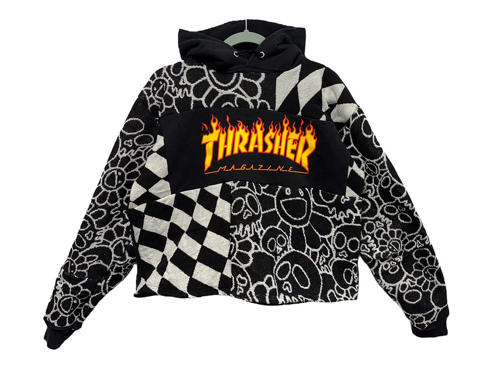 Thrasher X Tapestry Patchwork Hoodie