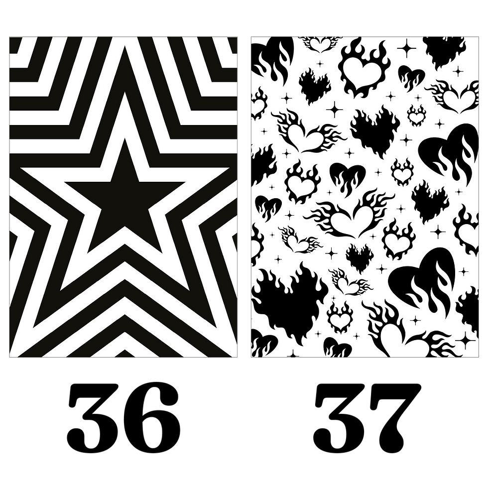 Thumbnail: PICK N MIX - A5 scrapbook crafting paper - set 2