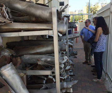 Sderot - Missles Remains