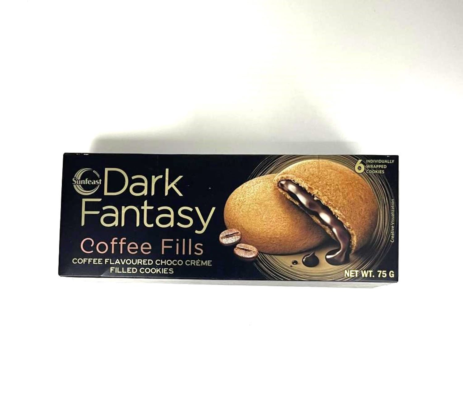 Sunfeast DARK FANTASY Coffee Fills Cookies 75gm