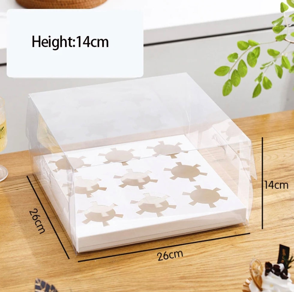 Thumbnail: Clear cupcake boxes