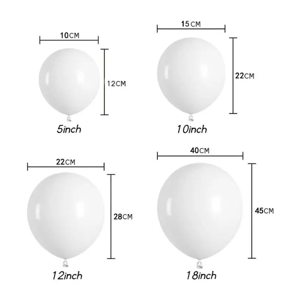 Thumbnail: 102-pieces Ice & Snow adventure balloon arch kit