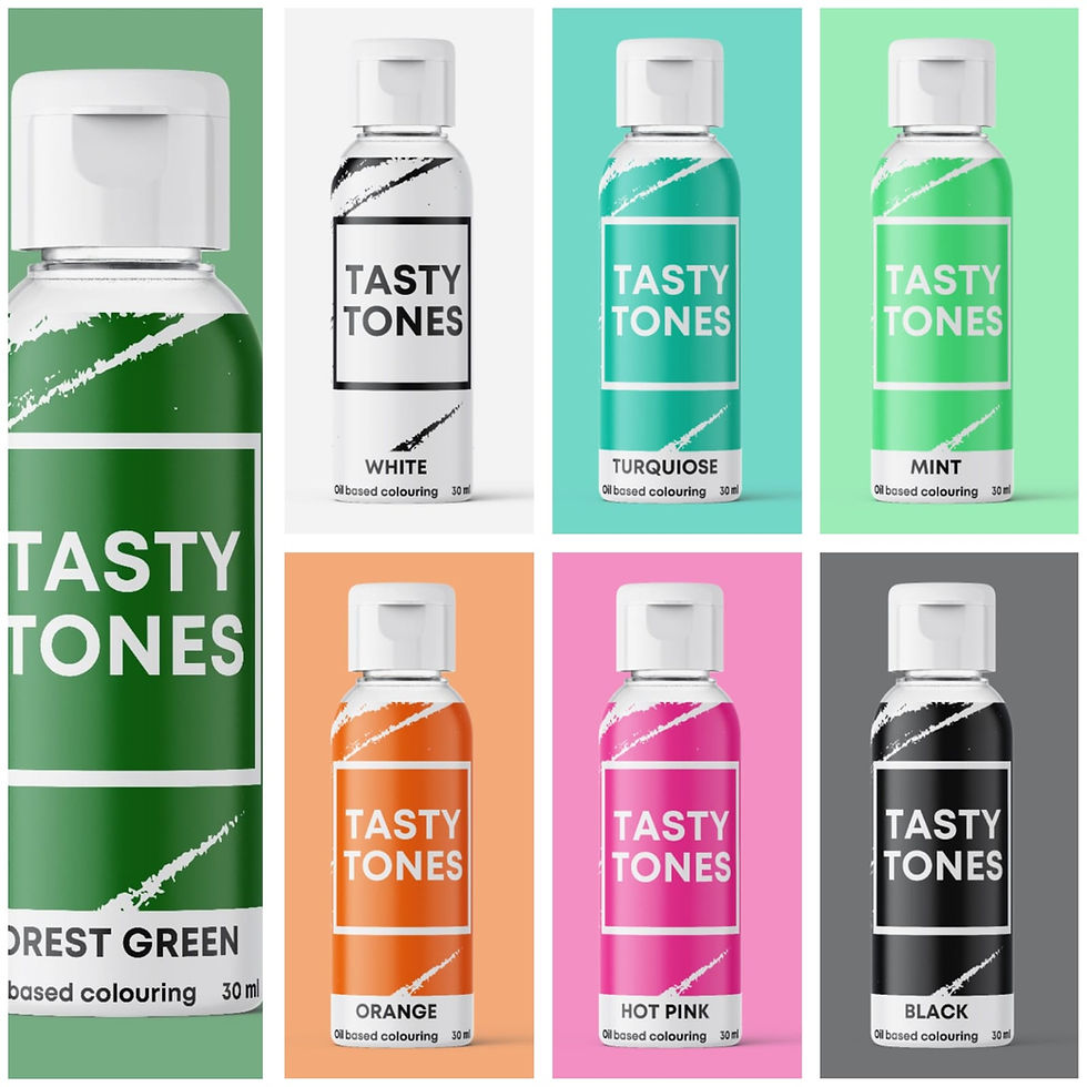 Thumbnail: Tasty Tones oil-based food colouring