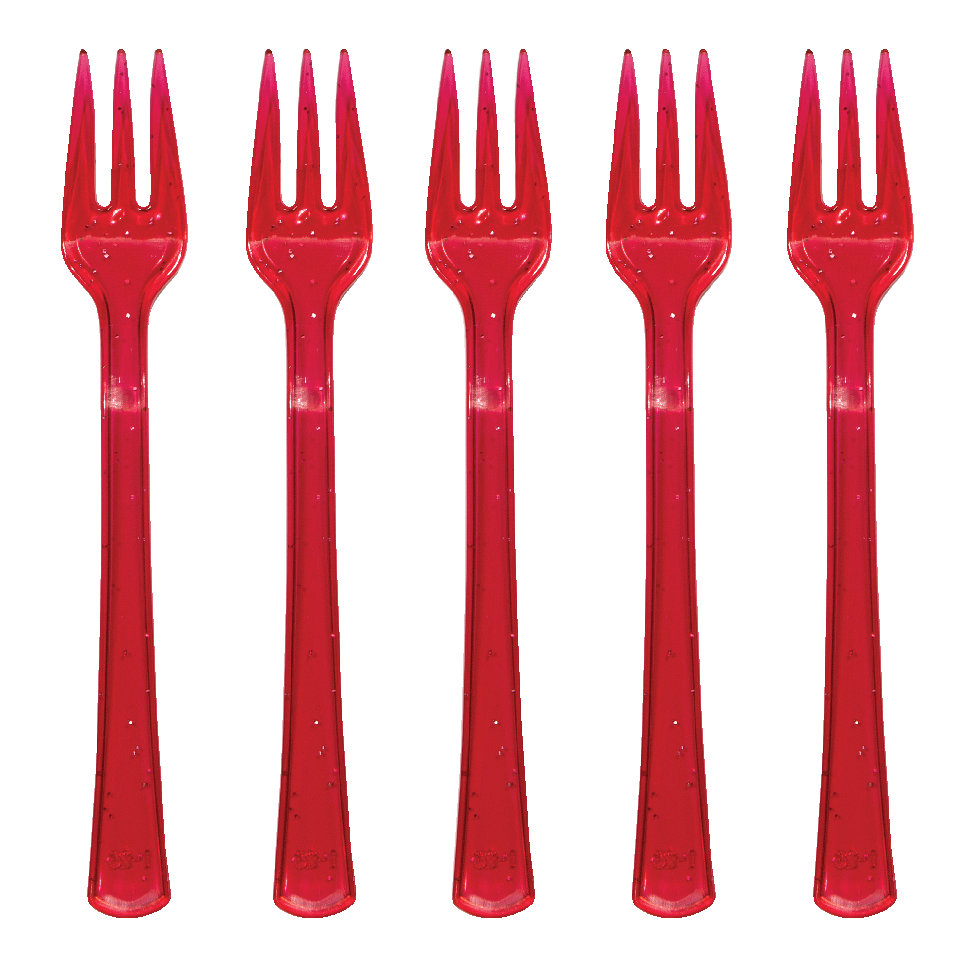 Glitz Red Mini Appetizer Forks (24ct)