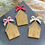 Thumbnail: Gingerbread Houses • Engraved Mirror Acrylic Dangle Earrings 
