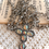 Thumbnail: Moonlit Faith • Cross Pendant & Glass Beaded Statement Necklace 