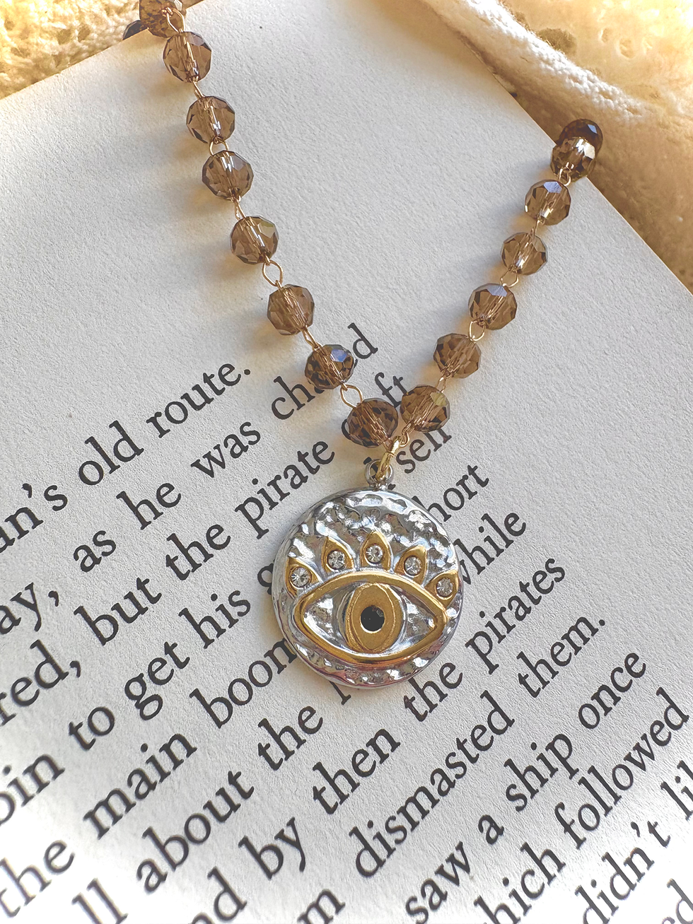 Thumbnail: Down to Earth Glass Beaded Necklaces •  Chains & Pendants