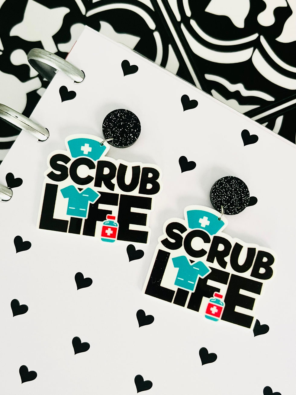 Thumbnail: Scrub Life Dangle Earrings 