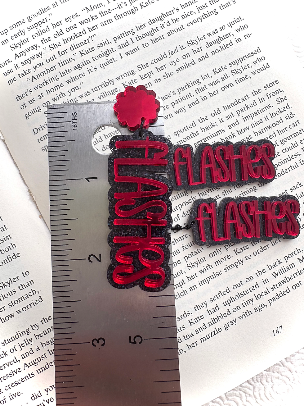 Thumbnail: School Mascot Names • School Spirit Acrylic Dangle Earrings 
