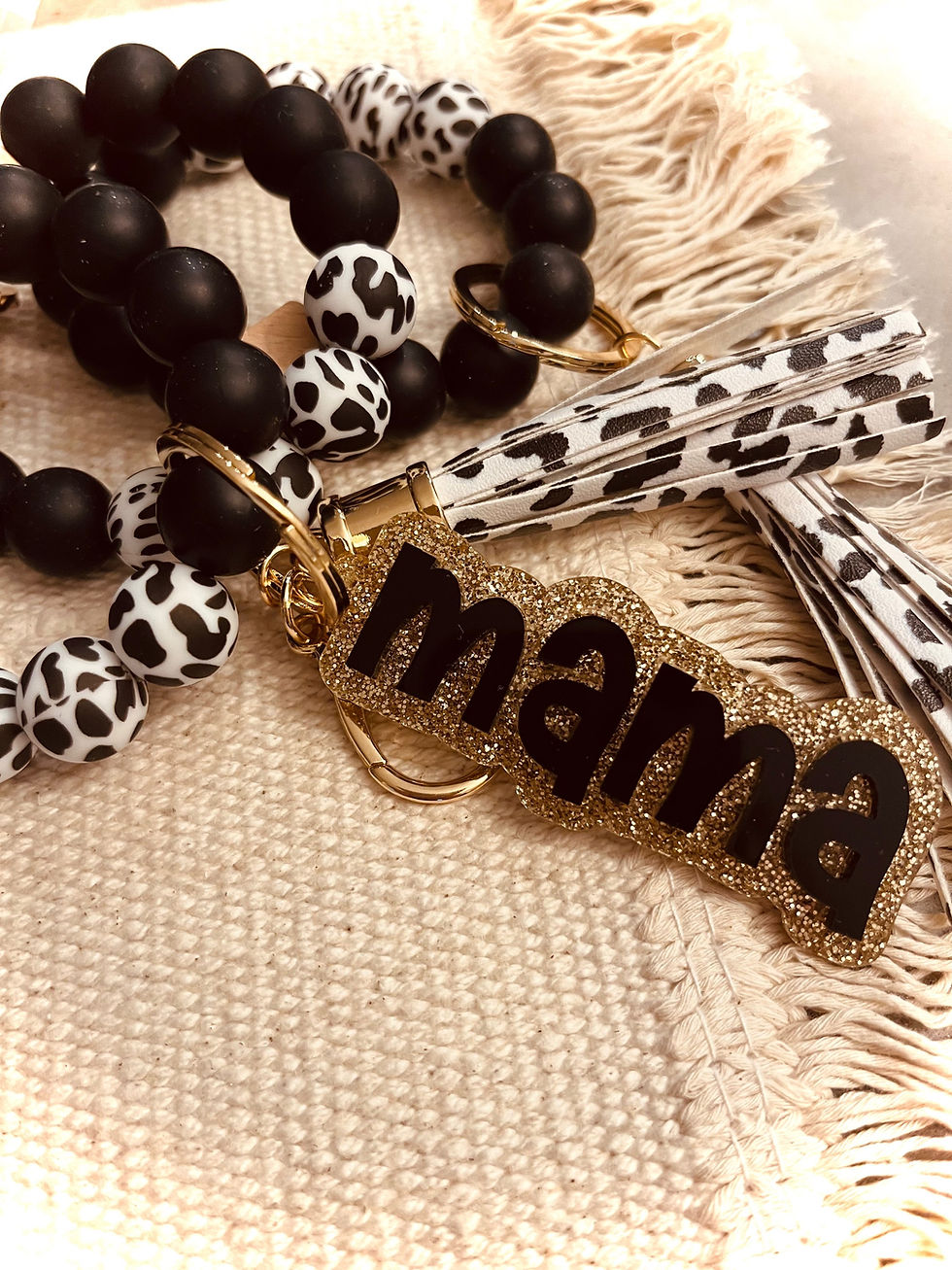 Thumbnail: CUSTOM Wristlet • Keychain Wristlet Silicone Bracelet
