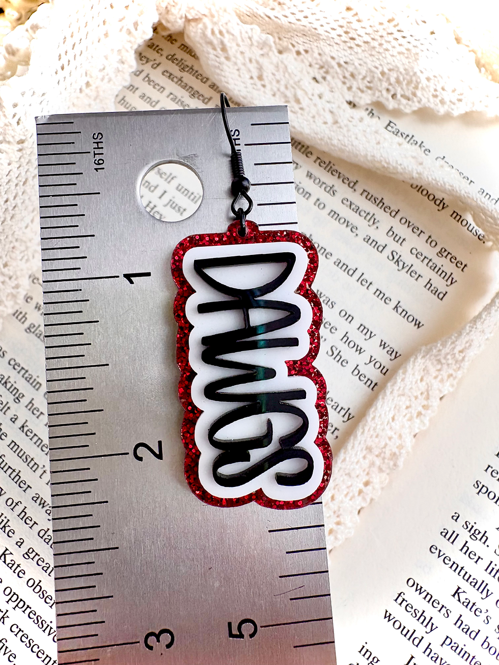 Thumbnail: Gators vs. Dawgs • FL GA Game Day Team Earrings 