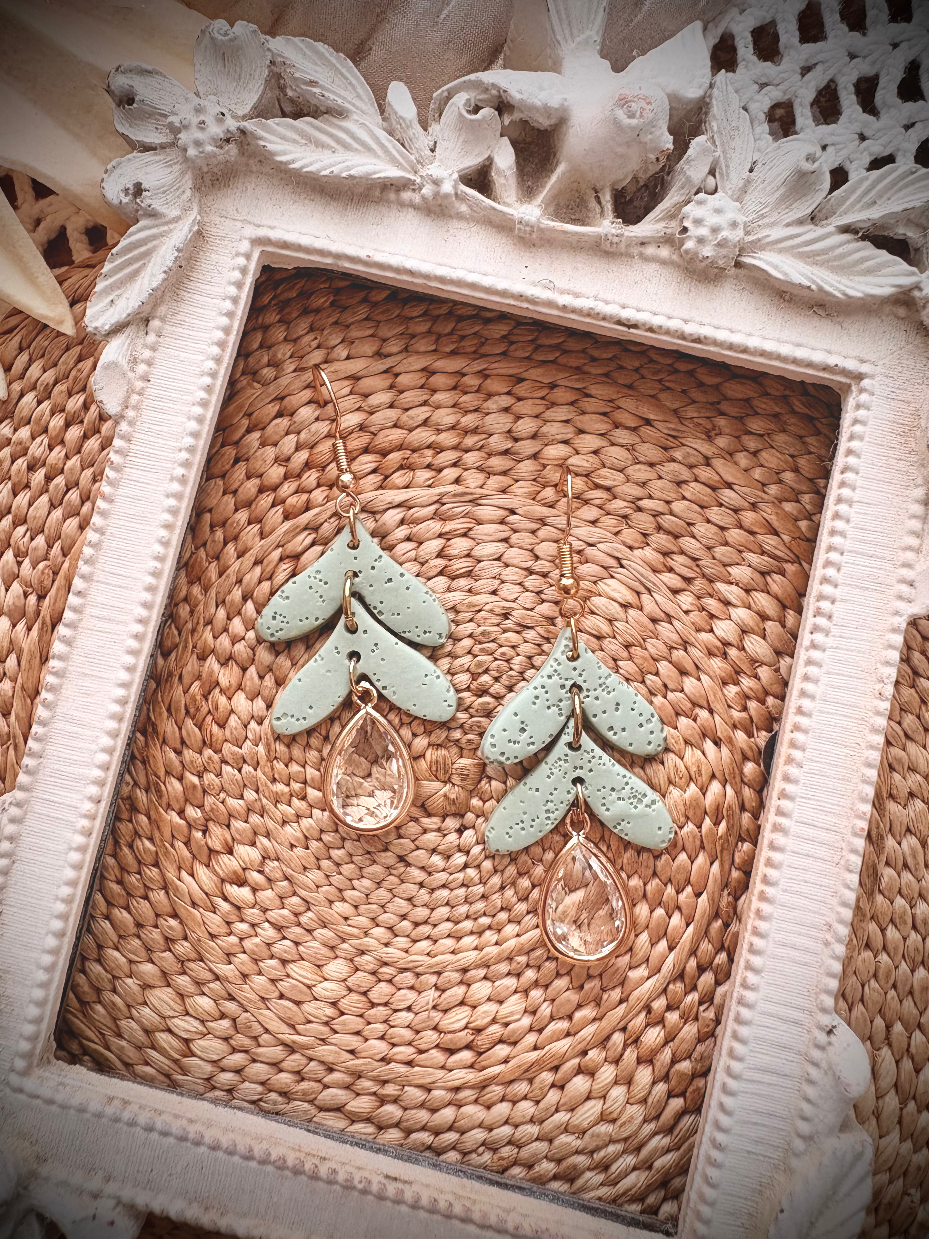 Clay & Class • Handmade Polymer Clay Dangle Earrings