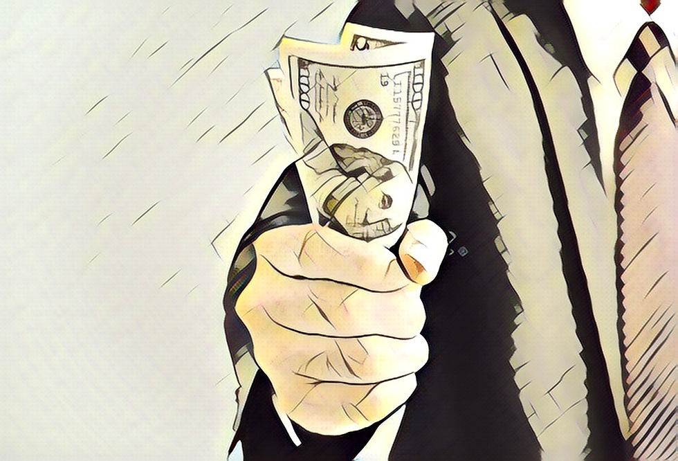 Value sits with the beholder of cash