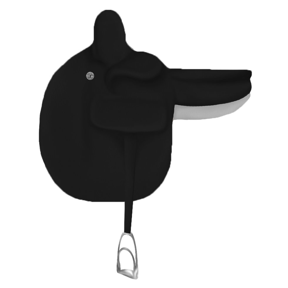 Elegance Saddle Charcoal