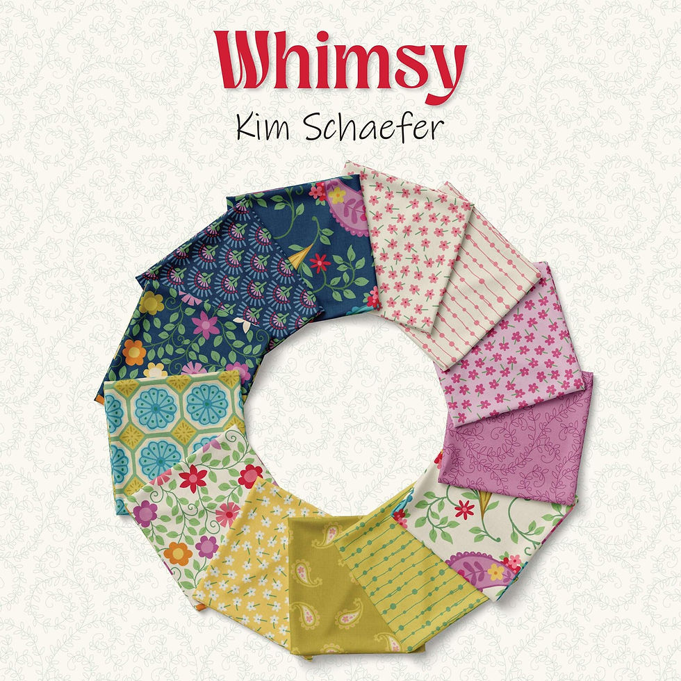 Whimsey Charm Pack by Kim Schaefer Swatches