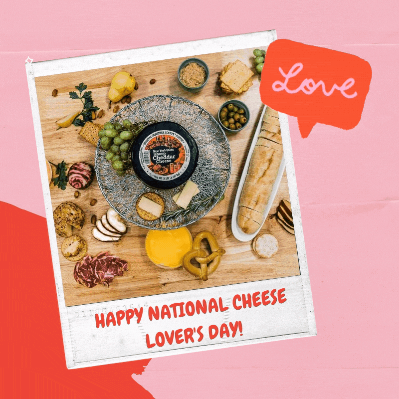 HAPPY NATIONAL CHEESE LOVER'S DAY!