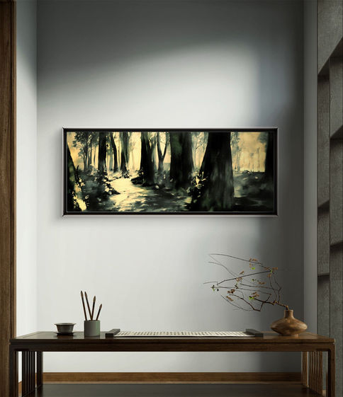 Forest and Woodland scenes. Acrylic, Oil and Mixed Media Photography.